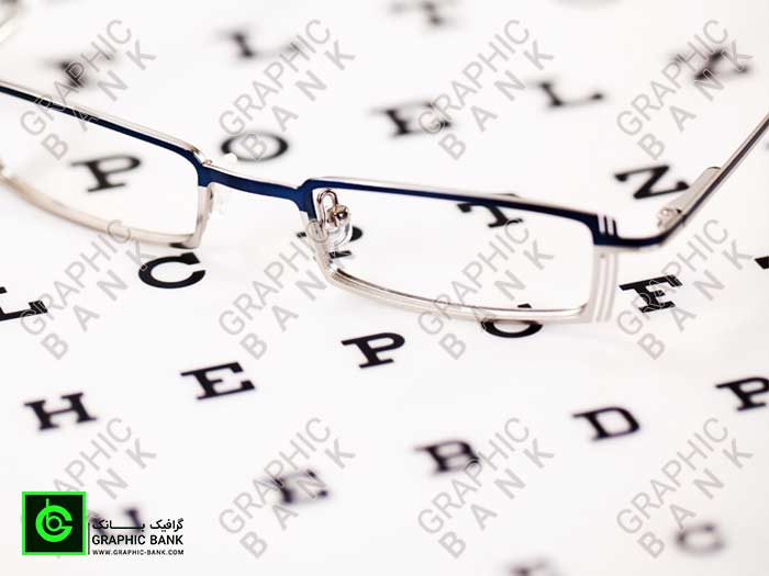 تصویر عینک و بینایی سنجی